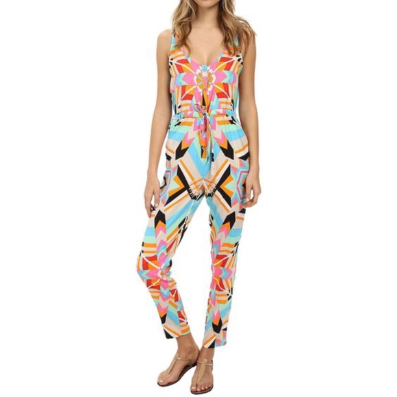 Mara Hoffman Pants - Mara Hoffman Jumpsuit, M, Aura Stone, Like New